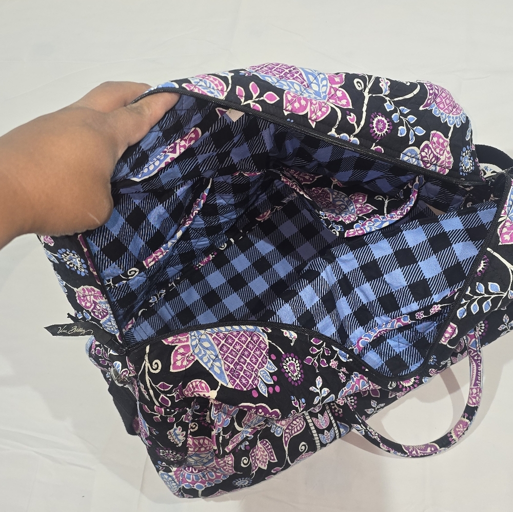 Vera Bradley Multicolor Floral Travel Bag - Picture 12 of 13